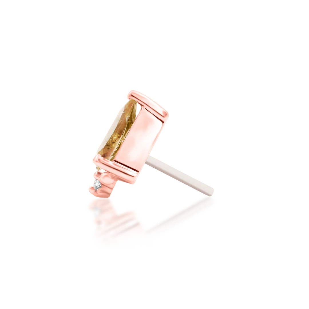 GRACIE CHAMPAGNE - THREADLESS END *PRE-ORDER* Junipurr Jewelry