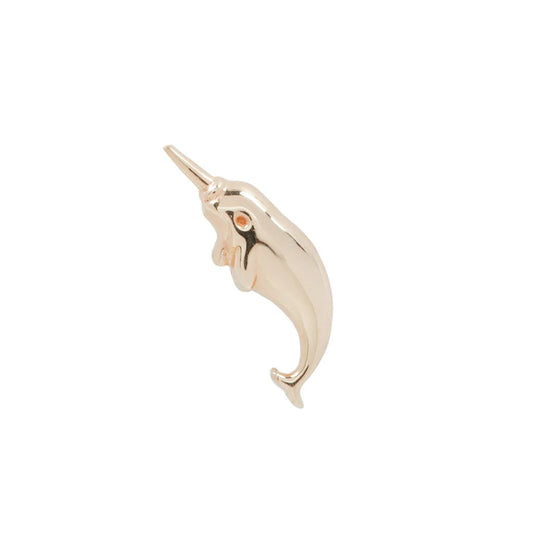 NARWHAL "UNICORN OF THE SEA" - THREADLESS END *PRE-ORDER* Buddha Jewelry