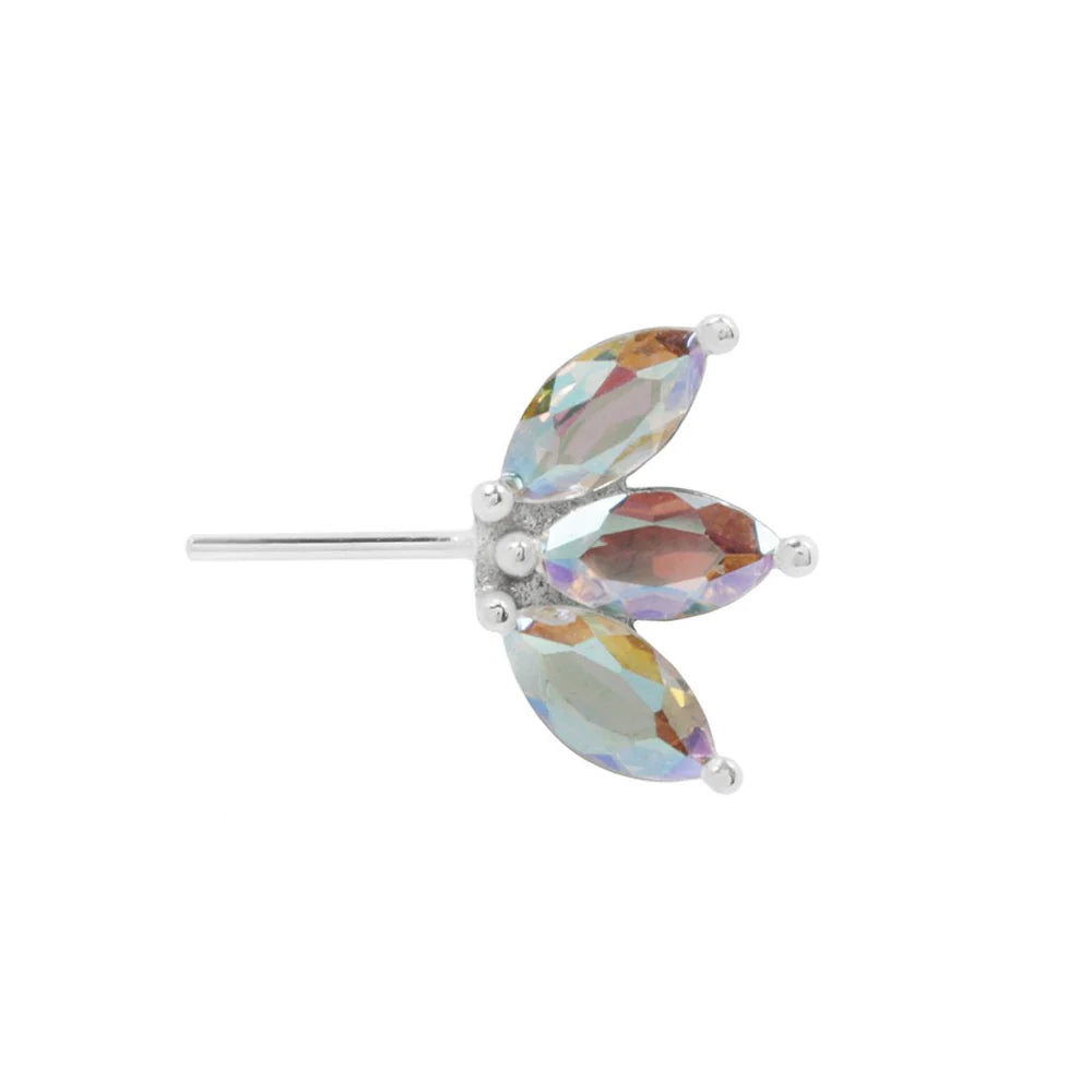 MOET + MERCURY MIST TOPAZ + FORWARD FACING - THREADLESS END *PRE-ORDER* Buddha Jewelry