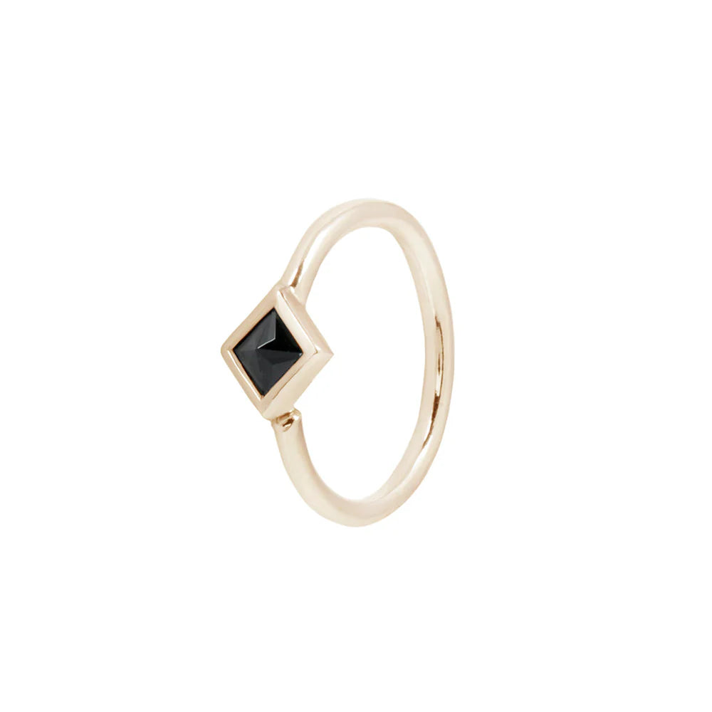 MAE + BLACK SPINEL - SEAM RING *PRE-ORDER* Buddha Jewelry