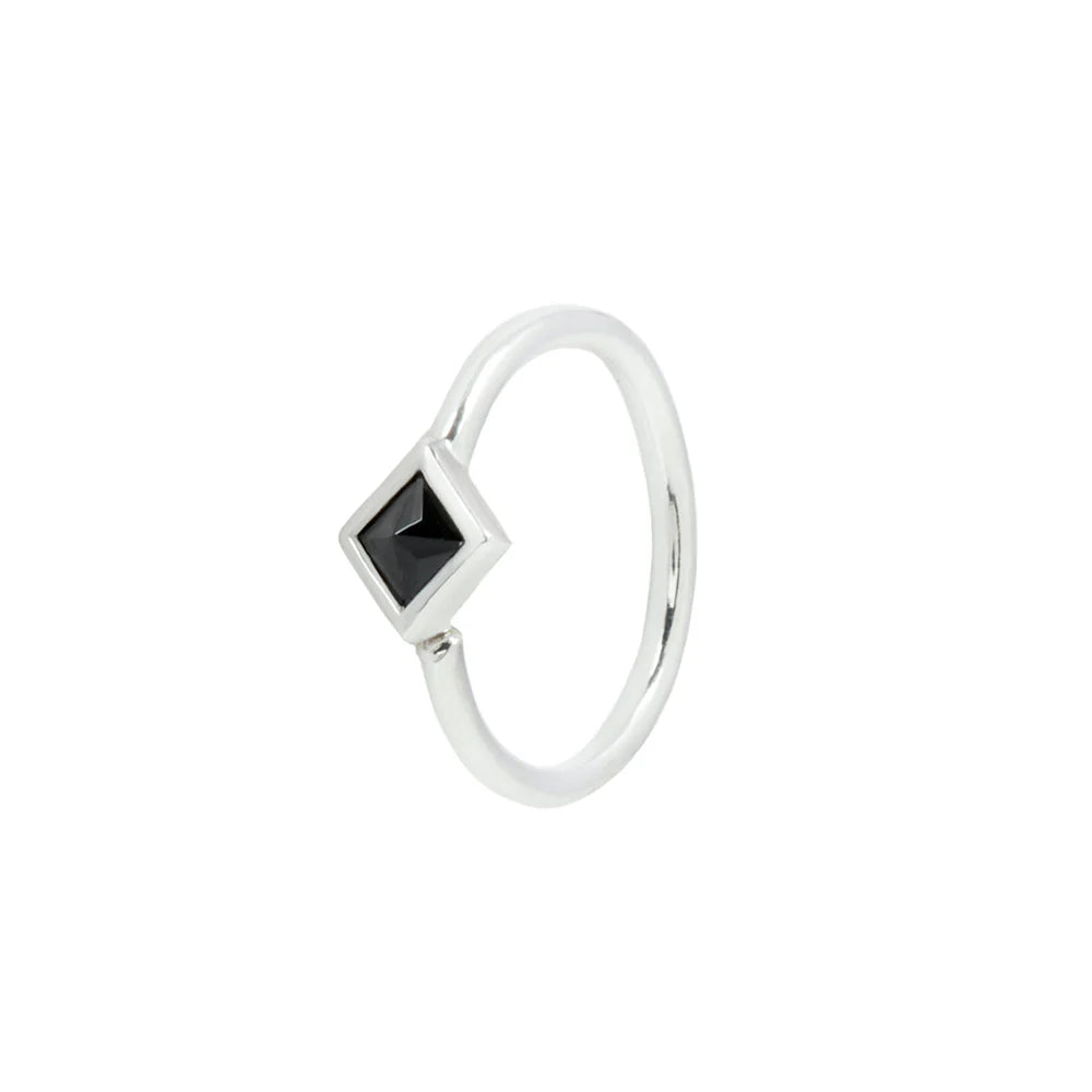 MAE + BLACK SPINEL - SEAM RING *PRE-ORDER* Buddha Jewelry