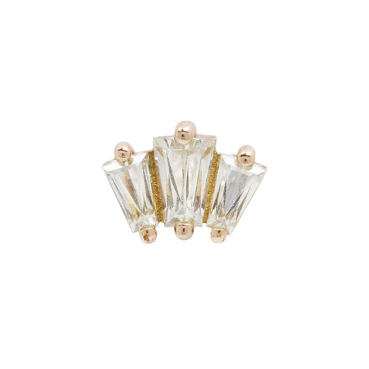GEMMA TRIOS - THREADLESS END *PRE-ORDER* Buddha Jewelry