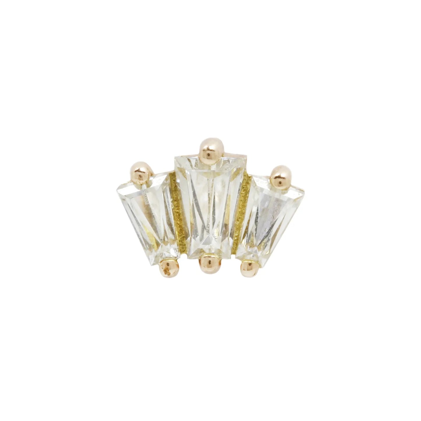 GEMMA TRIOS - THREADLESS END *PRE-ORDER* Buddha Jewelry