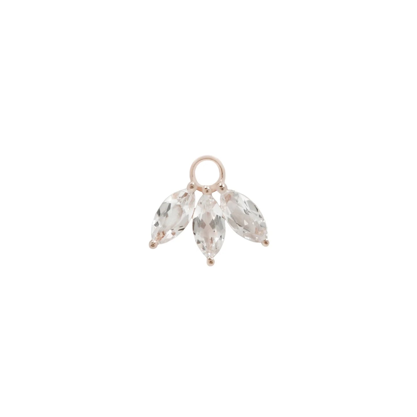 MOET + WHITE TOPAZ - CHARM *PRE-ORDER* Buddha Jewelry