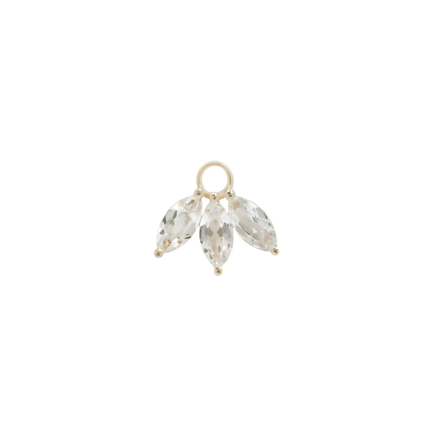 MOET + WHITE TOPAZ - CHARM *PRE-ORDER* Buddha Jewelry