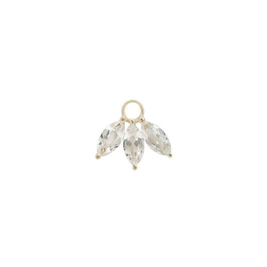 MOET + WHITE TOPAZ - CHARM *PRE-ORDER* Buddha Jewelry