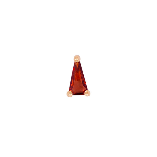 SEEK + GARNET - THREADLESS END *PRE-ORDER* Buddha Jewelry