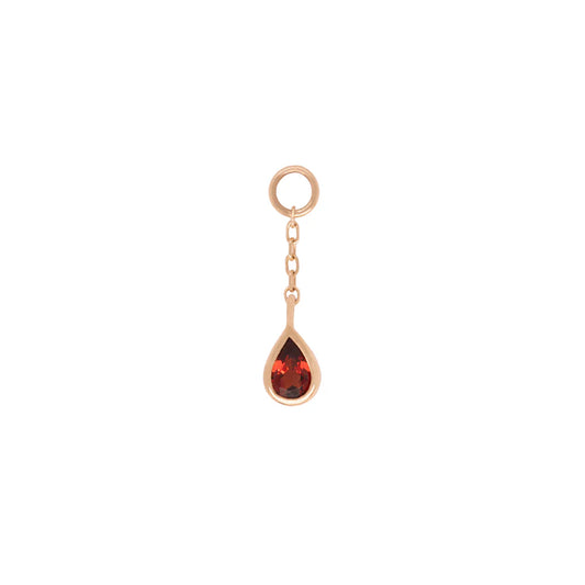 CONCORDE + GARNET + CHAIN - CHARM *PRE-ORDER* Buddha Jewelry