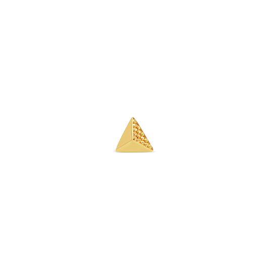 CBGB TEXTURE TRIANGLE - THREADLESS END *PRE-ORDER* Buddha Jewelry