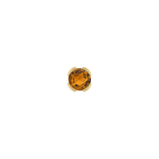 PEEKABOO + CITRINE - THREADLESS END *PRE-ORDER* Buddha Jewelry