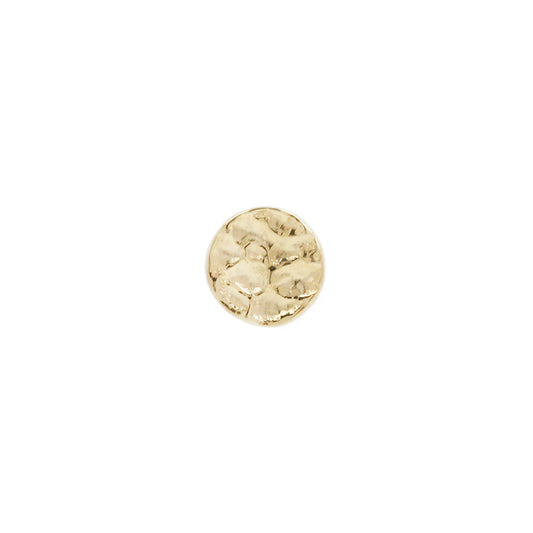 HAMMERED DISK - THREADLESS END *PRE-ORDER* Buddha Jewelry