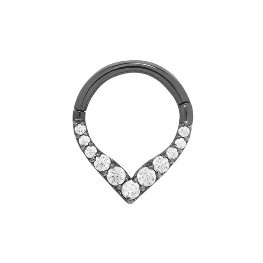 ALL RISE NO SHINE + RHODIUM - CLICKER RING *PRE-ORDER* Buddha Jewelry