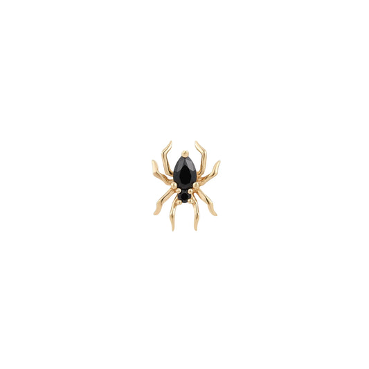 ARACHNE + BLACK SPINEL - THREADLESS END *PRE-ORDER* Buddha Jewelry