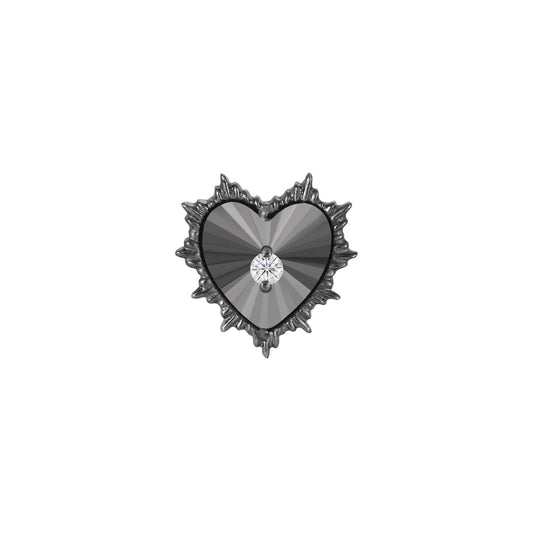BAD ROMANCE + RHODIUM - THREADLESS END *PRE-ORDER* Buddha Jewelry