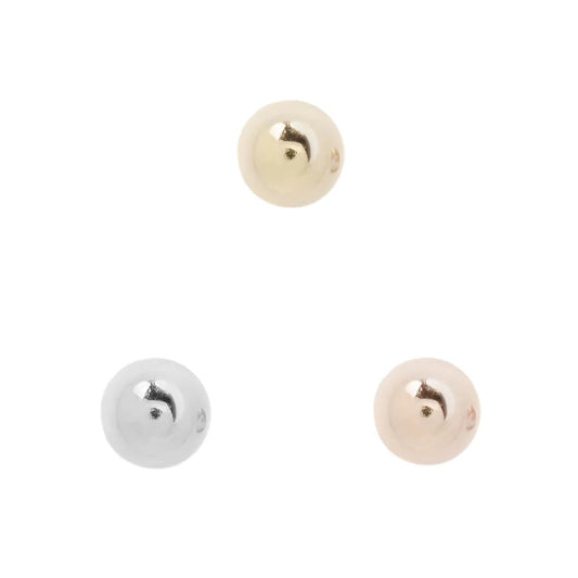 BEAD SOLID GOLD - THREADLESS END *PRE-ORDER* Buddha Jewelry