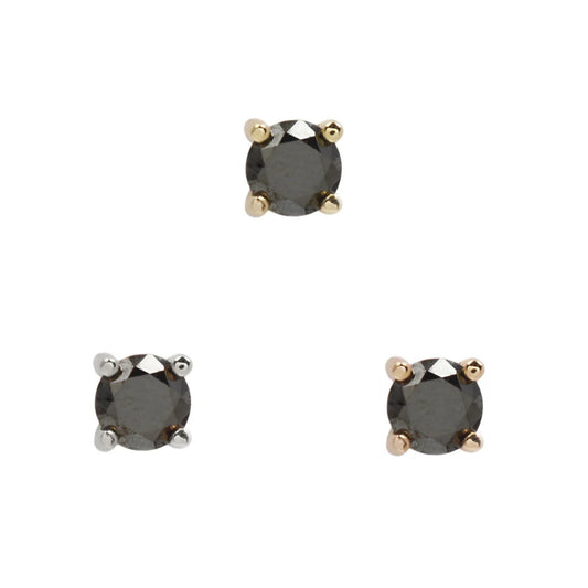 BLACK DIAMOND PRONG - THREADLESS END *PRE-ORDER* Buddha Jewelry