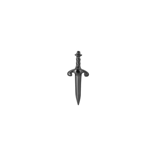 BLADE + RHODIUM - THREADLESS END *PRE-ORDER* Buddha Jewelry