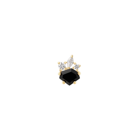 DARQUE + AGATE - THREADLESS END *PRE-ORDER* Buddha Jewelry
