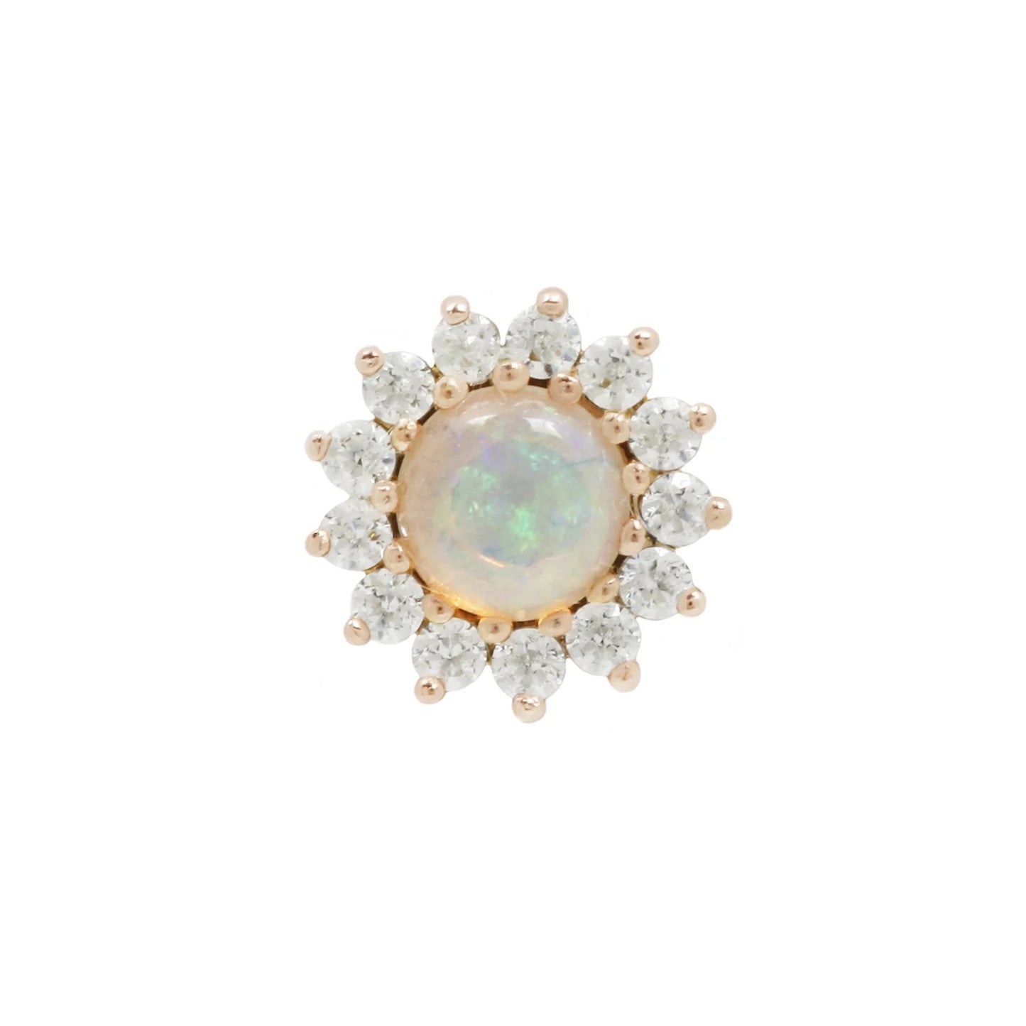 DELPHINE + OPAL - THREADLESS END *PRE-ORDER* Buddha Jewelry