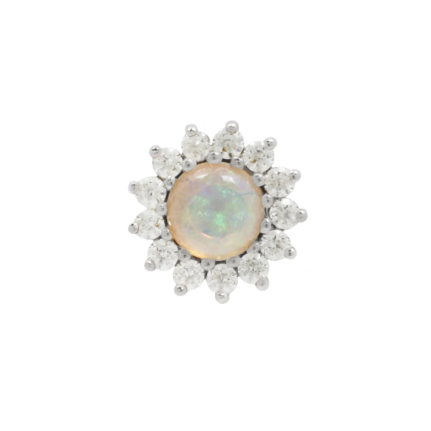 DELPHINE + OPAL - THREADLESS END *PRE-ORDER* Buddha Jewelry