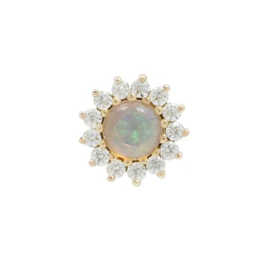 DELPHINE + OPAL - THREADLESS END *PRE-ORDER* Buddha Jewelry
