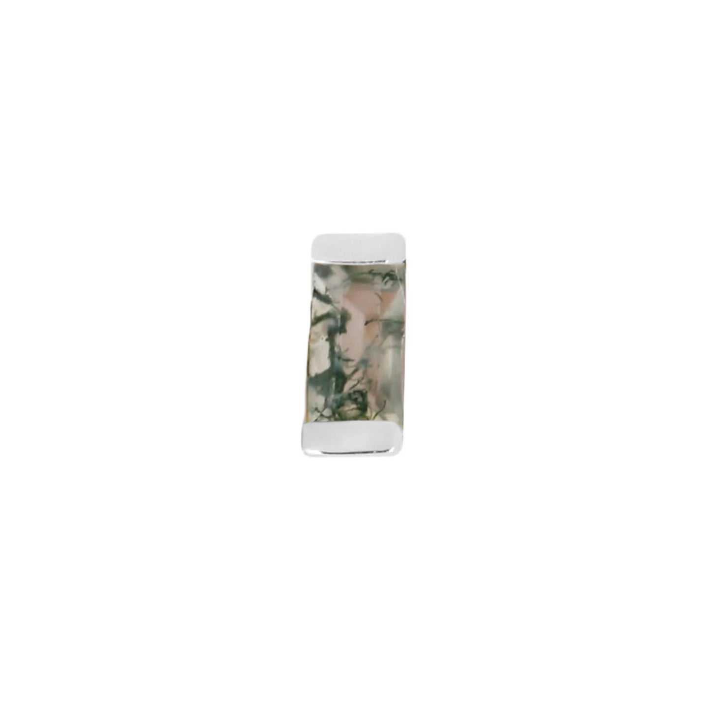 DESIRE + MOSS AGATE - THREADLESS END *PRE-ORDER* Buddha Jewelry