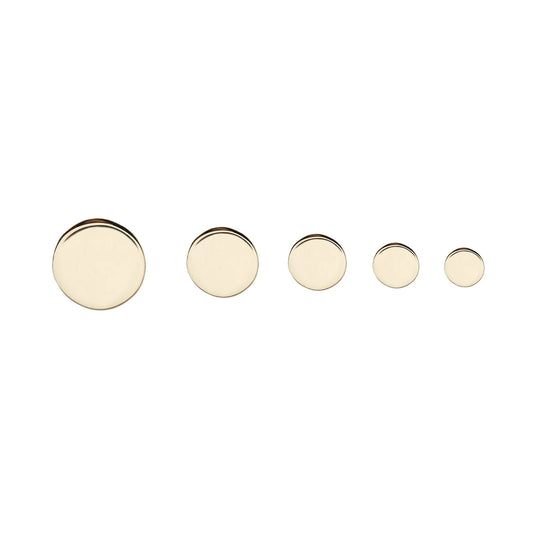 SOLID DISK - THREADLESS END *PRE-ORDER* Buddha Jewelry