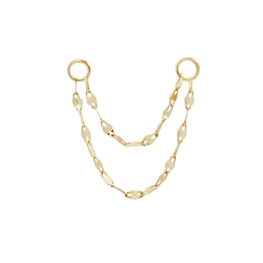 DOUBLE TILE CHAIN - CHAIN *PRE-ORDER* Buddha Jewelry