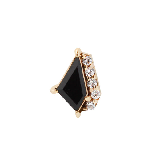 ELEVATE + BLACK SPINEL - THREADLESS END *PRE-ORDER* Buddha Jewelry