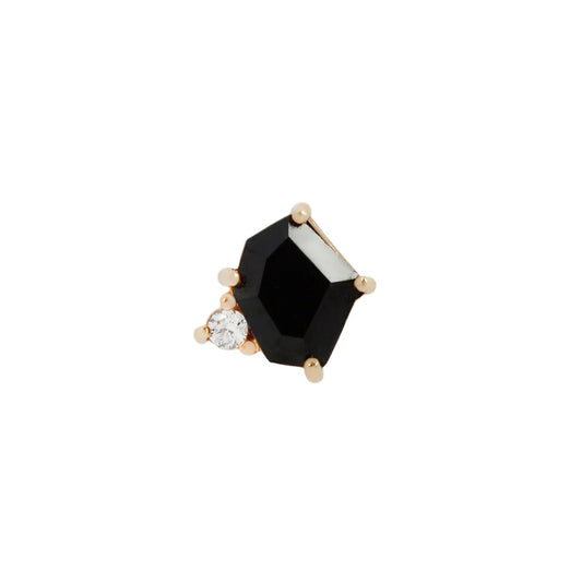 ELICIT + BLACK SPINEL - THREADLESS END *PRE-ORDER* Buddha Jewelry