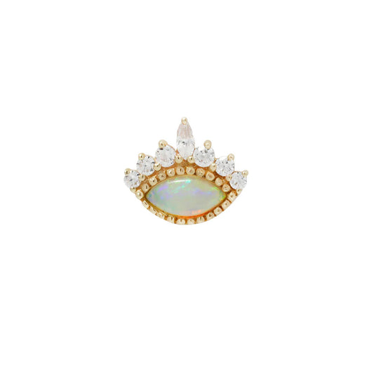 ENCHANT + OPAL - THREADLESS END *PRE-ORDER* Buddha Jewelry