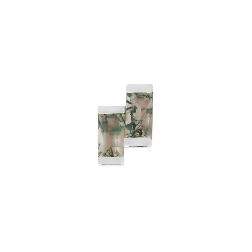 FERVOR + MOSS AGATE - THREADLESS END *PRE-ORDER* Buddha Jewelry