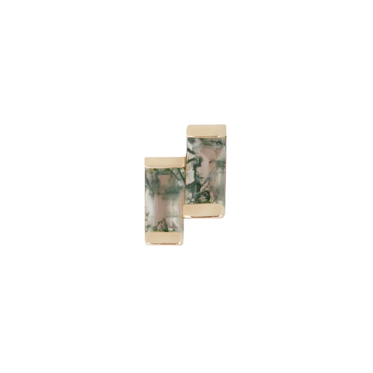 FERVOR + MOSS AGATE - THREADLESS END *PRE-ORDER* Buddha Jewelry