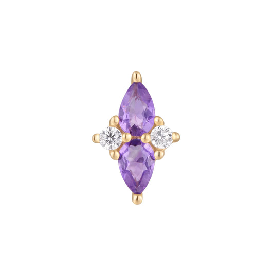 ETHEREAL + AMETHYST - THREADLESS END *PRE-ORDER* Buddha Jewelry
