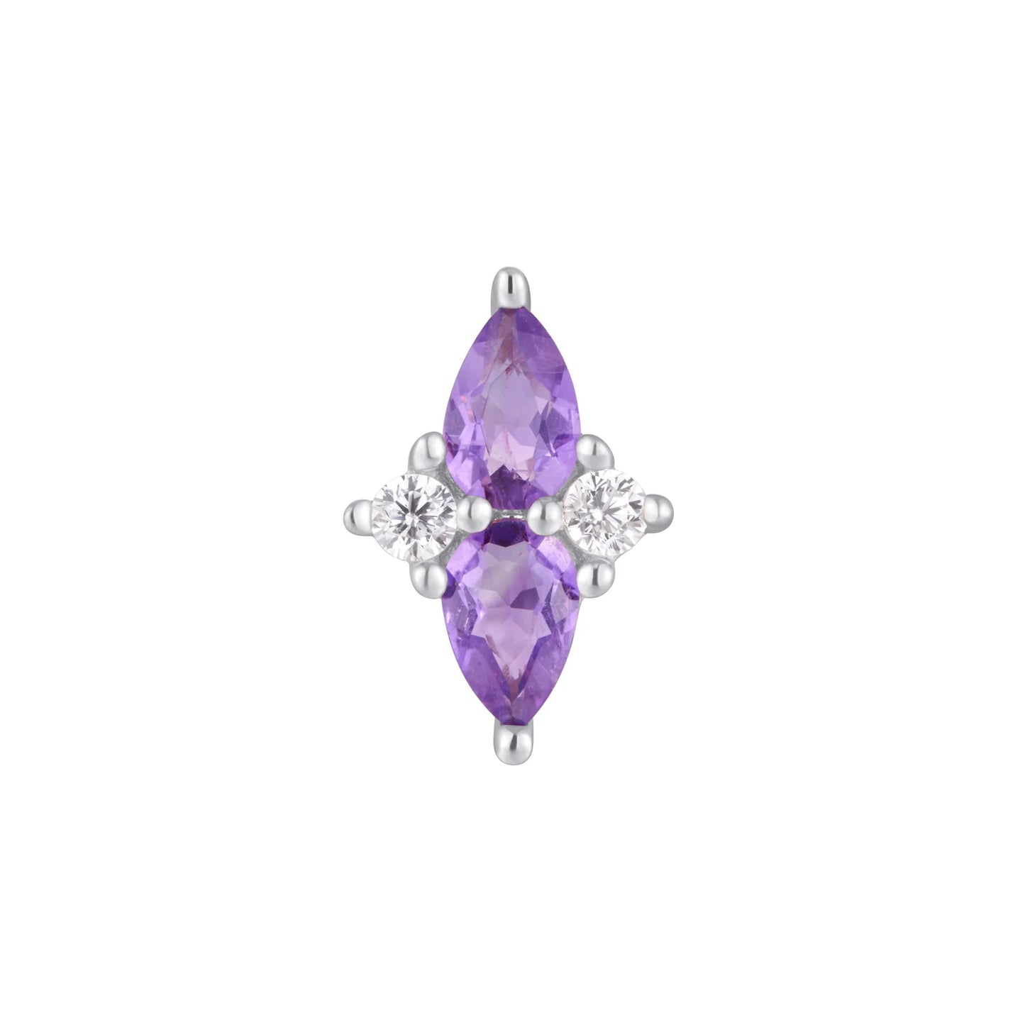 ETHEREAL + AMETHYST - THREADLESS END *PRE-ORDER* Buddha Jewelry