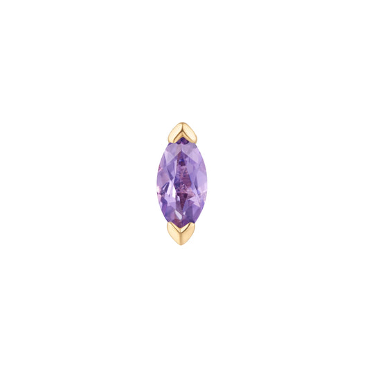 ZURI + AMETHYST - THREADLESS END *PRE-ORDER* Buddha Jewelry