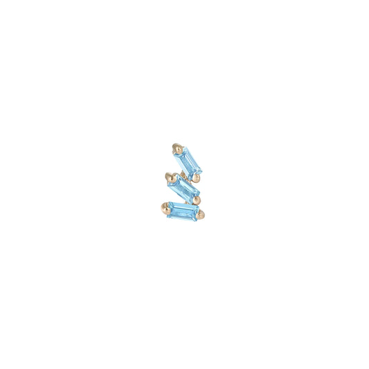 STAXX + LONDON BLUE TOPAZ - THREADLESS END *PRE-ORDER* Buddha Jewelry