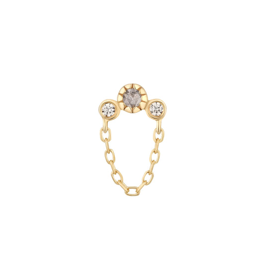 HALSTON + GREY DIAMOND - THREADLESS END *PRE-ORDER* Buddha Jewelry