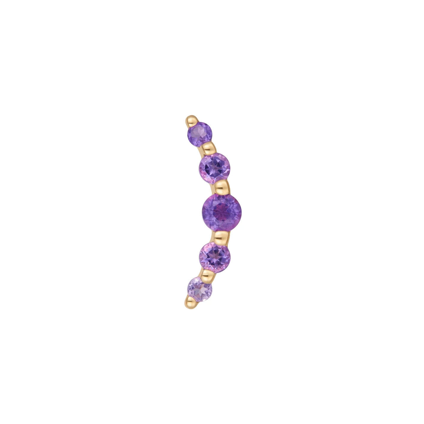 ETERNAL + AMETHYST - THREADLESS END *PRE-ORDER* Buddha Jewelry