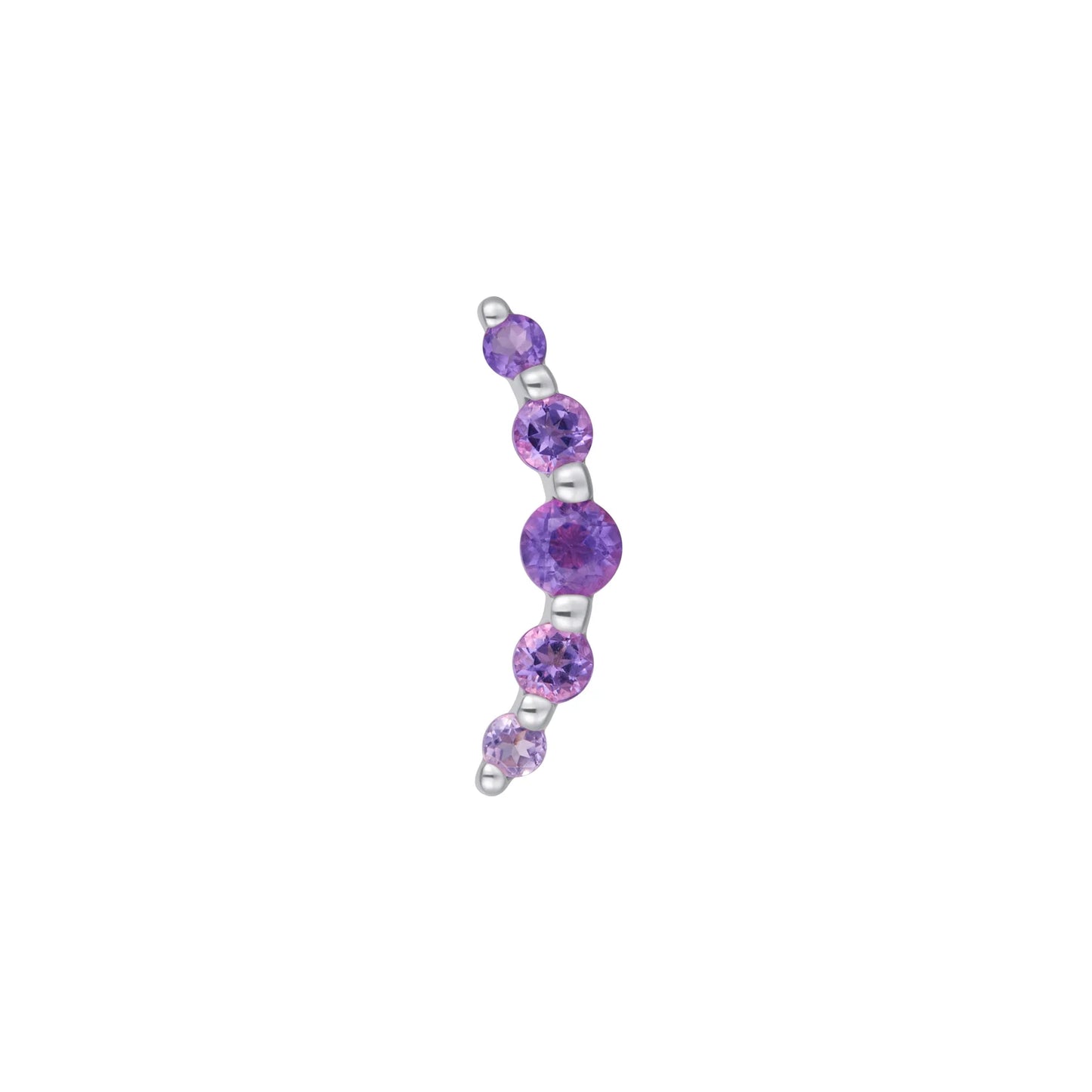 ETERNAL + AMETHYST - THREADLESS END *PRE-ORDER* Buddha Jewelry