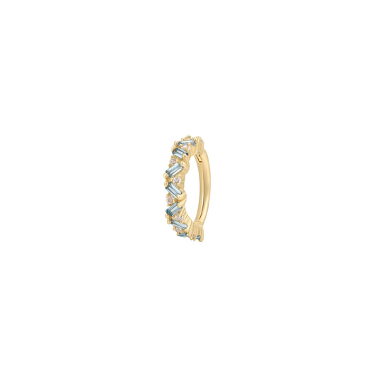 LAGUNA + LONDON BLUE TOPAZ - CLICKER RING *PRE-ORDER* Buddha Jewelry