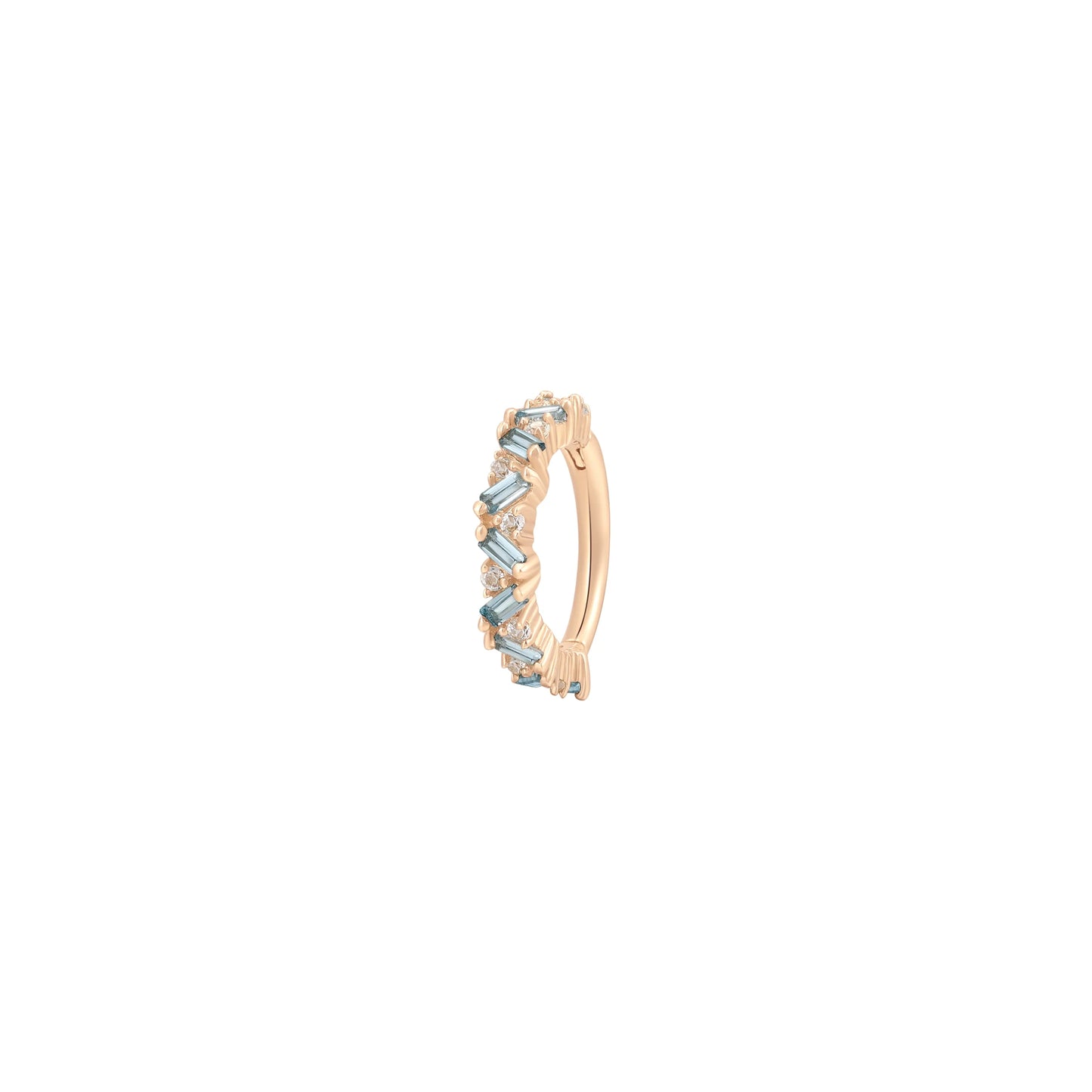 LAGUNA + LONDON BLUE TOPAZ - CLICKER RING *PRE-ORDER* Buddha Jewelry