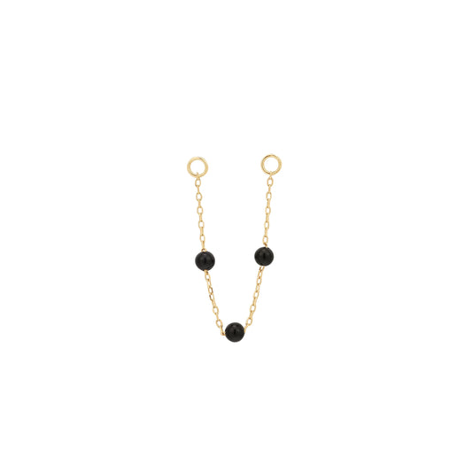 3 BEAD + AGATE - CHAIN *PRE-ORDER* Buddha Jewelry