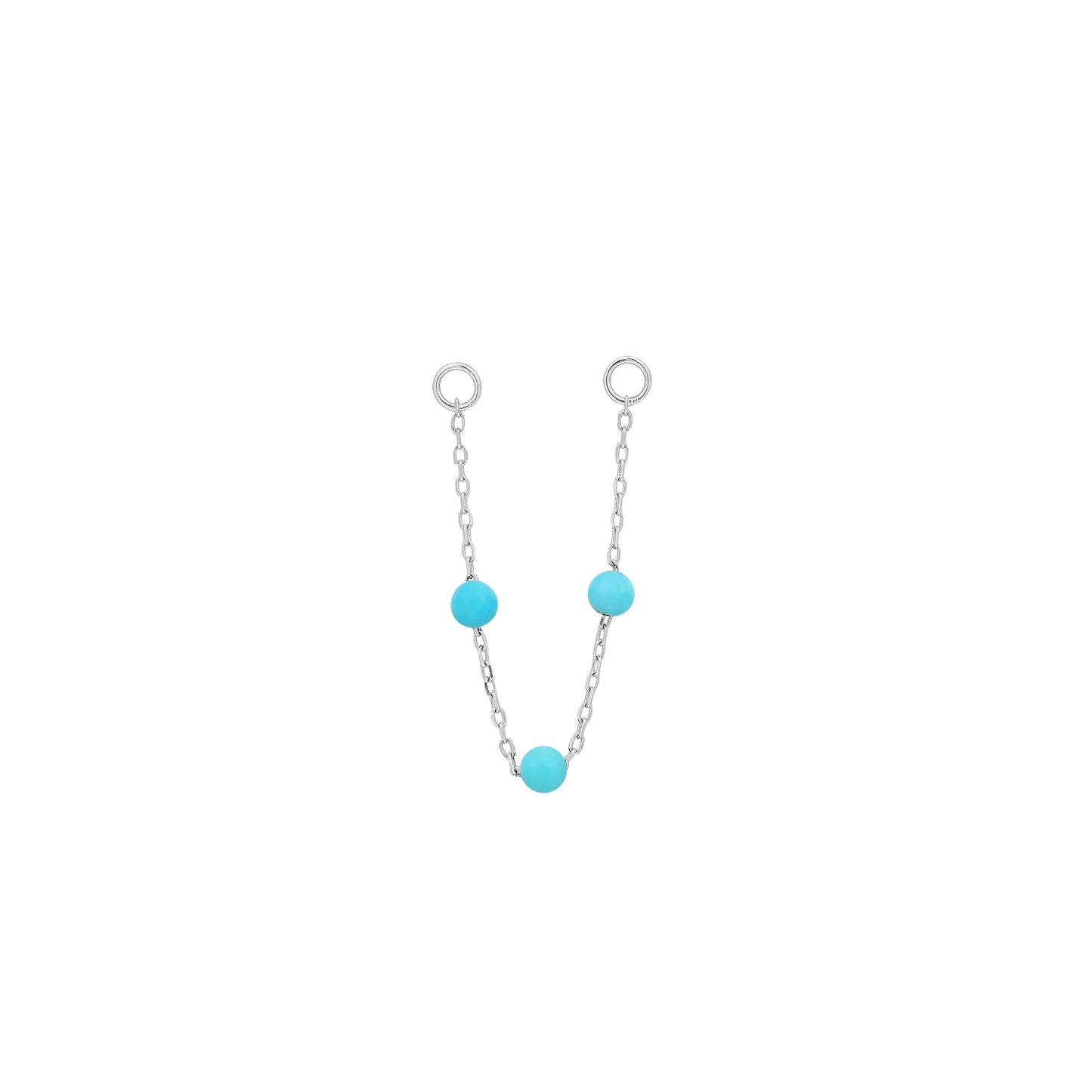 3 BEAD + TURQUOISE - CHAIN *PRE-ORDER* Buddha Jewelry
