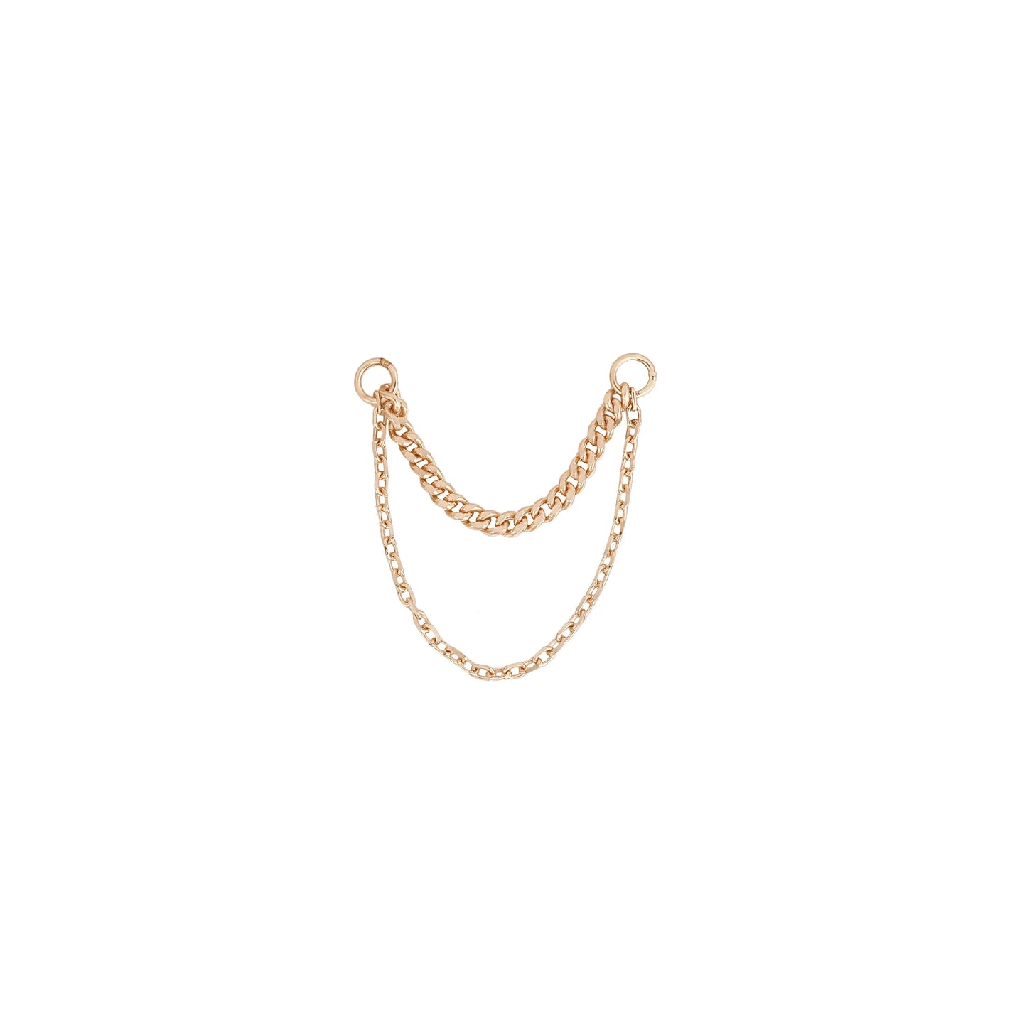 DIAMOND CUT + SIDE CHAIN - CHAIN *PRE-ORDER* Buddha Jewelry