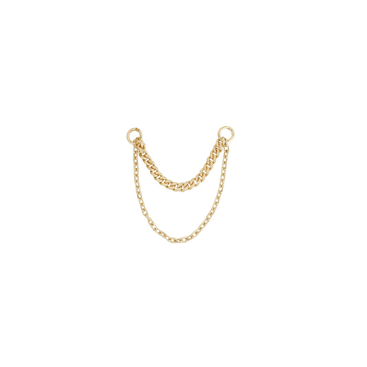 DIAMOND CUT + SIDE CHAIN - CHAIN *PRE-ORDER* Buddha Jewelry
