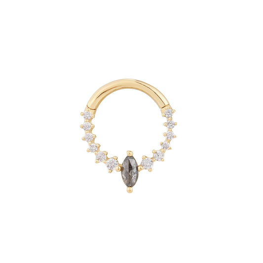 PHANTOM + GREY DIAMOND - CLICKER RING *PRE-ORDER* Buddha Jewelry