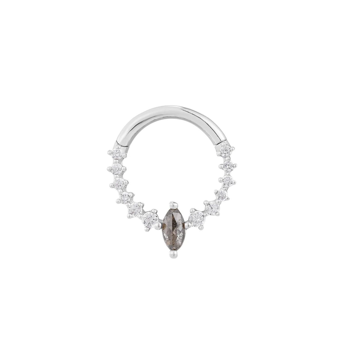 PHANTOM + GREY DIAMOND - CLICKER RING *PRE-ORDER* Buddha Jewelry