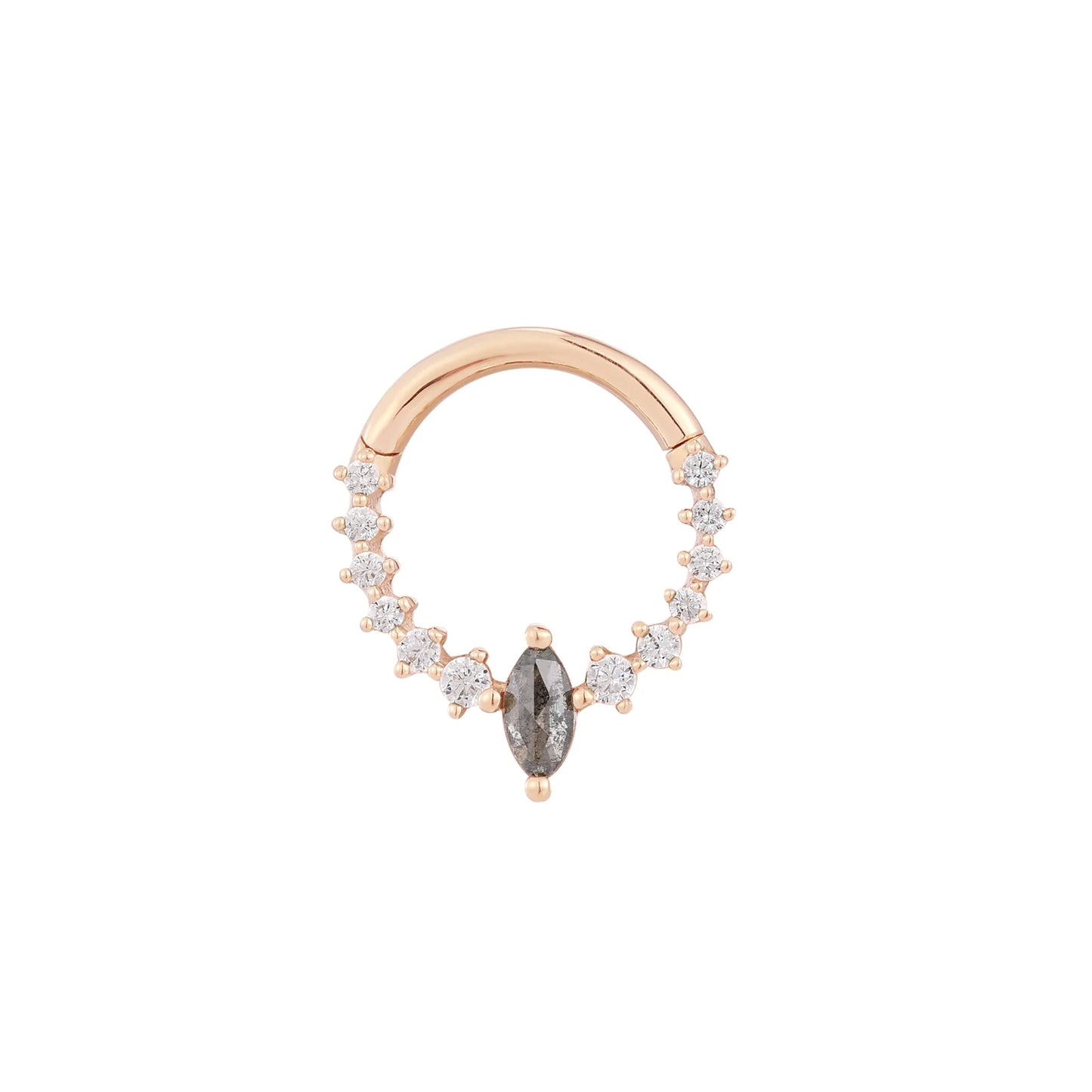 PHANTOM + GREY DIAMOND - CLICKER RING *PRE-ORDER* Buddha Jewelry