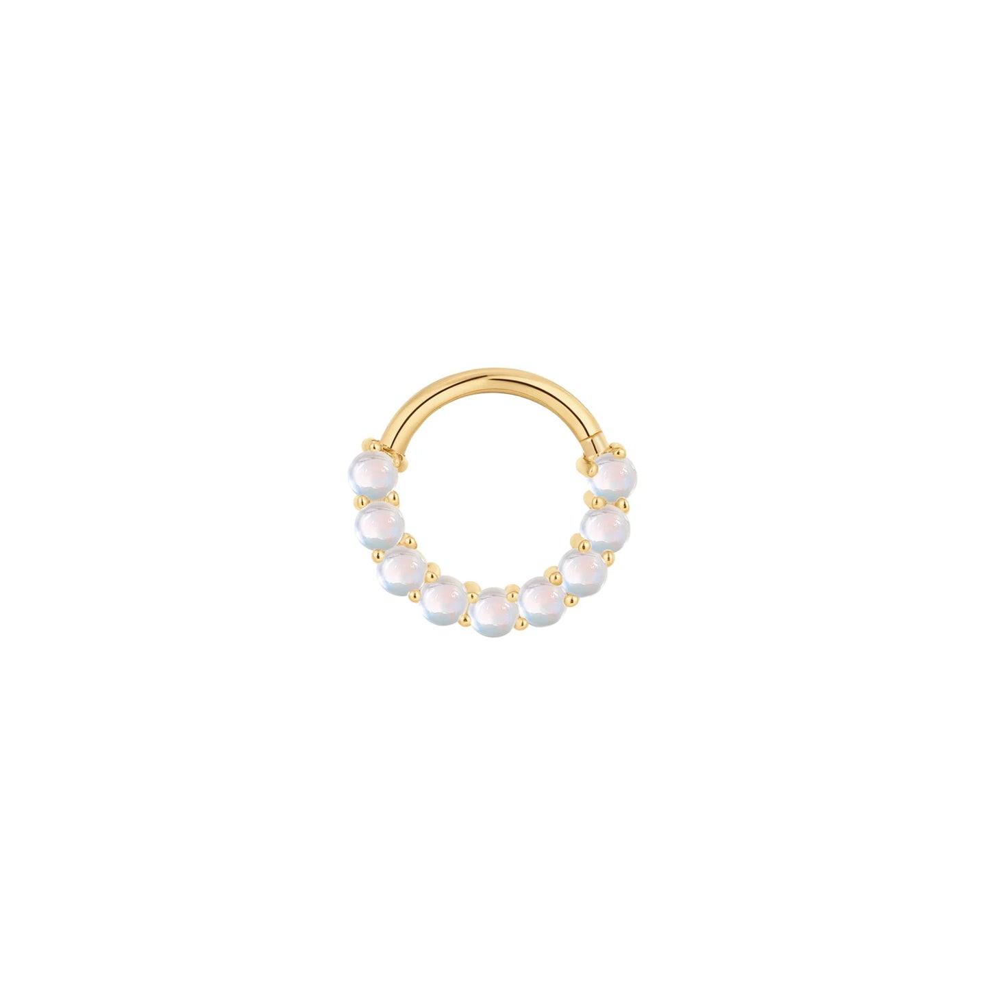REVEL + RAINBOW MOONSTONE - CLICKER RING *PRE-ORDER* Buddha Jewelry